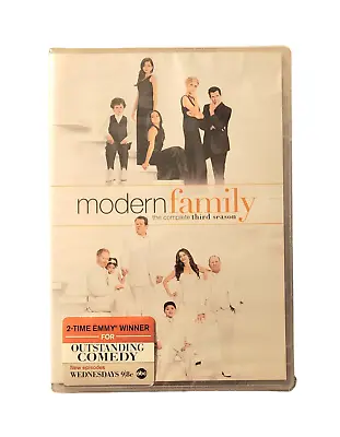 Modern Family The Complete Third Season DVD 3 Disc Set Widescreen Comedy New • $9.99