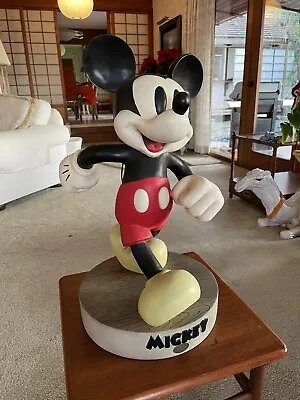 Disney Mickey Mouse 1928 Theme Big Fig Figurine • Limited Edition **SEE VIDEO ** • $599.93