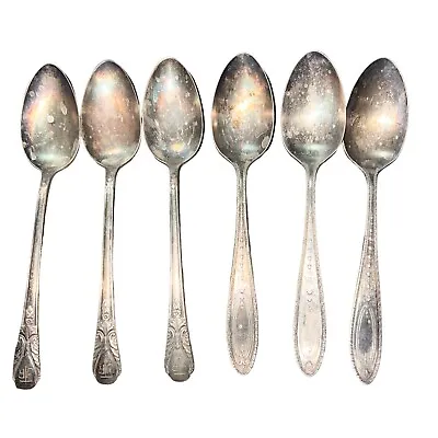 WM Rogers MFG Co AA IS Spoons - Lot Of 6 • $14.99