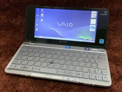 $399.99 • Buy SONY VAIO P VGN-P92KS Laptop Atom Z550 2GHz Windows7 SSD 256GB Black Very Good