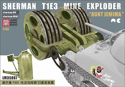 LANMO Model LM35007-1/35 Sherman T1E3 Mini Exploder • $42