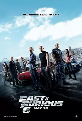 Fast And Furious 6 HD Digital Movie Code VUDU / Fandango / Movies Anywhere • $4