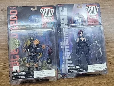 2000AD Judge Death Dredd Reaction Figure Carded • $0.99