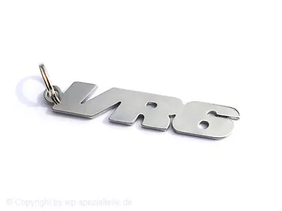 VR6 Emblem Schlüsselanhänger Turbo 1 2 3 V6  AAA  • $9.55