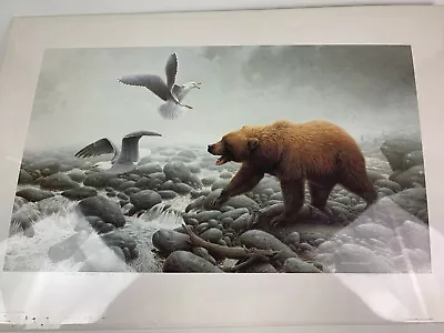 Michael Dumas - Northwest Passage (Print Limited Signed Edition COA - Bear 1991 • $140