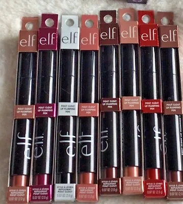 Elf E.l.f Pout Clout Lip Plumping Pen Lipgloss Stick Pick 1 New In Box • $11.70