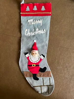 Vintage SANTA Stocking - Japan • $12.50