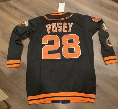 Mitchell & Ness BUSTER Posey  San Francisco Giants Jacket MENS SZ XL Sz 50 XL • $63.99