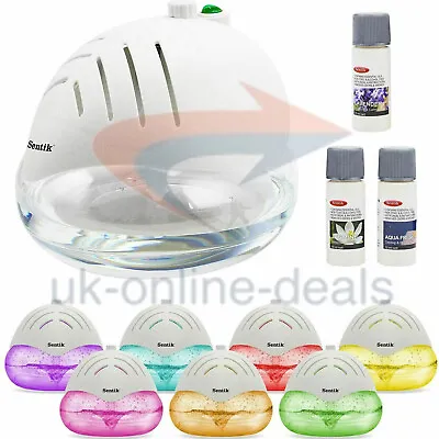 Air Globe Revitaliser Purifier Freshener Ioniser Colour Changing LED Light Relax • £22.95