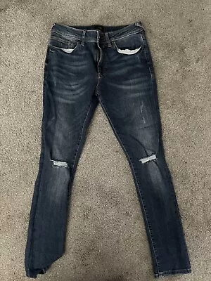 Men’s River Island Skinny Stretch Jeans W32 L30 • £0.99
