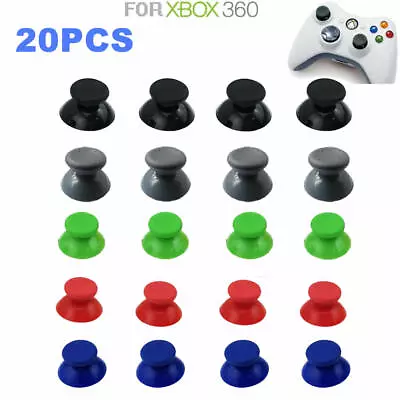 20x Analog Thumbsticks Thumb Joystick Stick Caps Xbox 360 Controller -4 Colors • £4.79