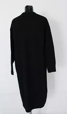 Monki Women's Asos Crew Neck Long Sleeve Knitted Dress MR2 Black Small NWT • $25.99