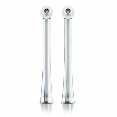 2pc Philips HX8032/05 Replacement Nozzle Dental Heads For AirFloss Ultra Silver • $33