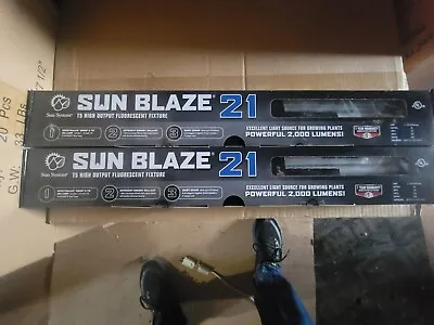 Sun Blaze T5 Fluorescent Strip Light 4'1 - 4 Ft Fixture 1 Lamp 120V • $10