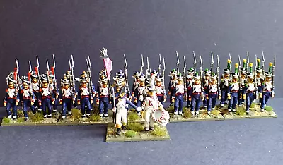 28mm  Napoleonic Polish Infantry Unit   C1812   - Painted • £110