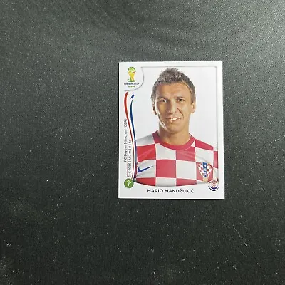 69 Mario Mandzukic Bayern Croatie Panini Fifa World Cup Brazil 2014 Football • $4.86