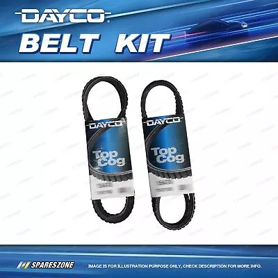 Dayco A/C & P/S Drive Belt Kit For Mazda Cosmo JCESE 2.0L RE20B 1990-1995 • $49.95