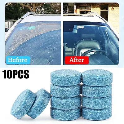 10x Car Windshield Washer Cleaning Solid Effervescent Tablets Kit Accessories • $3.18