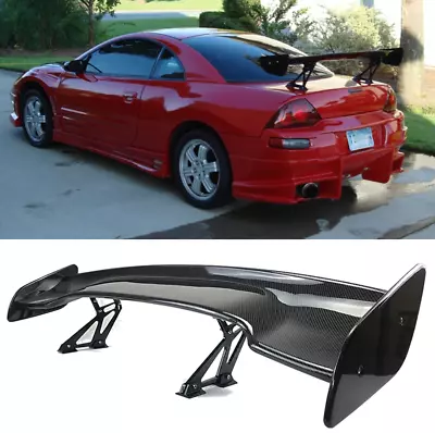 Carbon 47  Rear Trunk Spoiler Racing Wing GT-Style For Mitsubishi Eclipse GT • $159.29