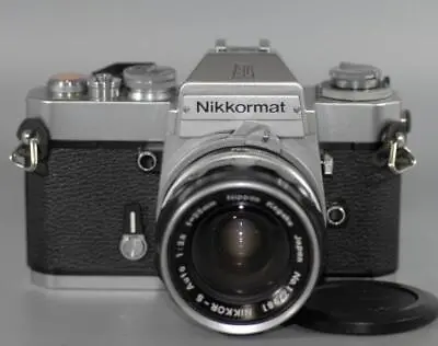 Nikon Nikkormat EL Camera With 35mm F2.8 Nikkor Lens - Nice Ex++! • $95