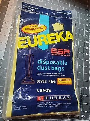 Eureka F & G Vacuum Bags Esp 52320 • $7