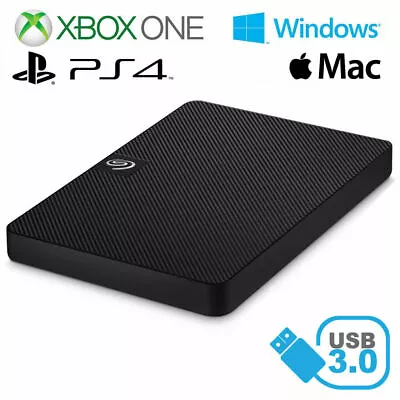 $85 • Buy Seagate 5TB 4TB 2TB 1TB Portable USB 3.0 Fast Speed External Hard Disk Drive HDD