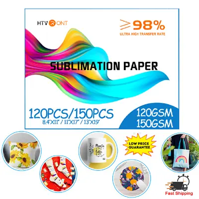Sublimation Paper For Mug Cup T-Shirt Heat Transfer Paper For All Inkjet Printer • $9.99