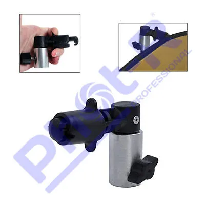 Phot-R Photo Studio Background 5in1 Reflector Clip Clamp Holder Light Stand • £9.99