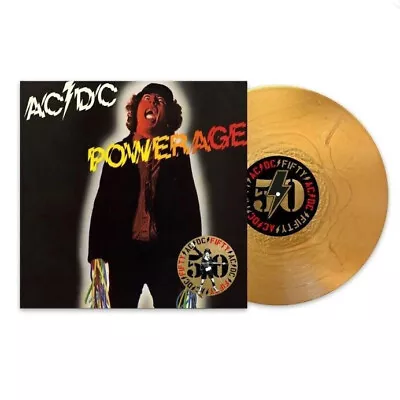 AC/DC POWERAGE Gold Nugget Vinyl LP Record 180gram NEW • $75.99