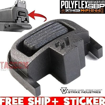 Strike Industries Polyflex For S&W M&P Full Size 9mm 40 357 45 Slide Back Plate  • $14.95