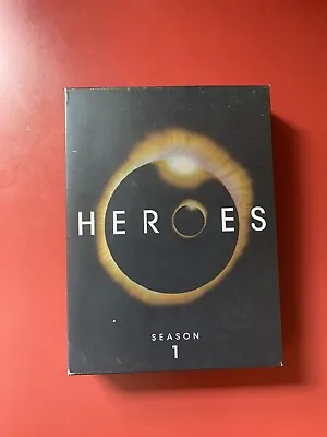 Heroes Season 1 DVD 7 Disc Set (NBC 2006) USED COMPLETE VERY GOOD. SEE ALL PICS • $8.50