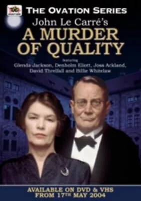 A Murder Of Quality [DVD] - DVD  3EVG The Cheap Fast Free Post • £22.88