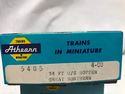 HO Scale WM 5405 Athearn Great Northern 34' O/S  Hopper RD#73608  USED • $12