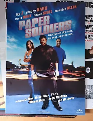 Paper Soldiers (Jay Z Kevin Hart Stacey Dash) Movie Poster A2 59x42cm • £8.99
