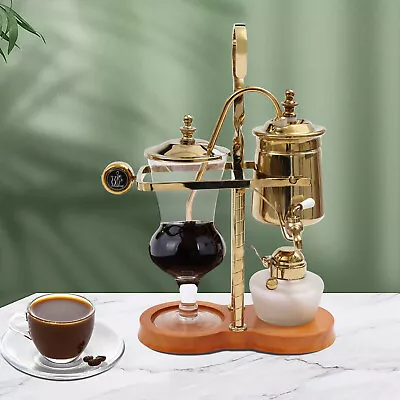 $93.10 • Buy Royal Belgian Coffee Maker Home Belgium Kettle Siphon Cafe Vacuum Pot Enjoy Life