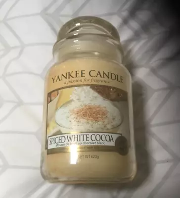Yankee Candle Spiced White Cocoa Rare Vhtf • £24.99