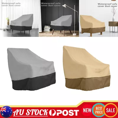 Patio Chair Cover Lounge Deep Seat Cover Waterproof Outdoor Lawn Furniture Cover • $26.59