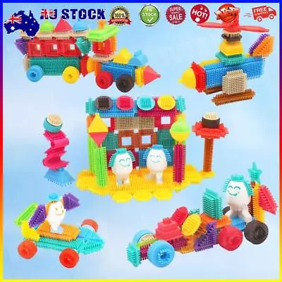 Bristle Shape Blocks Build And Play Fun Bricks Set For Boys Girls (82pcs) # • $38.71