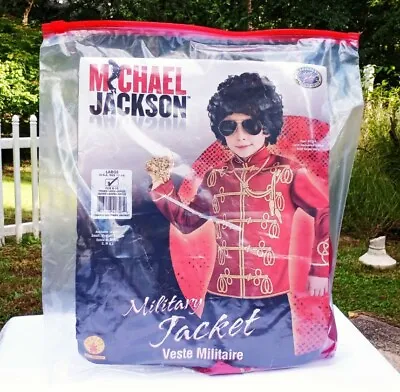 $29.90 • Buy Rubies Boys Michael Jackson 'military Jacket' Halloween Costume Sz Lg.  B-21