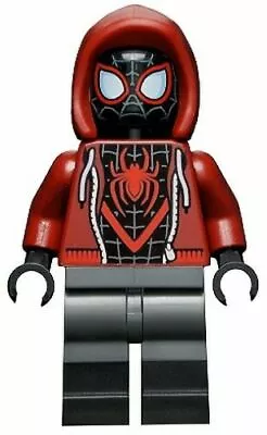  LEGO Minifigure Spider-Man (Miles Morales) Hoodie Marvel Super Hero • $19.50