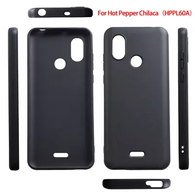 For Hot Pepper Chilaca (HPPL60A) Slim Matte Black Soft TPU Rubber Case Cover • $4.98