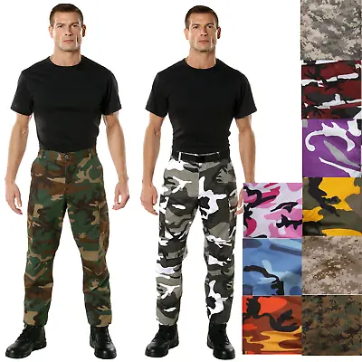 Military BDU Pants - Army Cargo Fatigue Camouflage Camo • $39.99