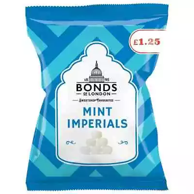 Bonds Mint Imperials Share Bag 130g £1.25 PMP - 24 X 130g Bags • £40.56