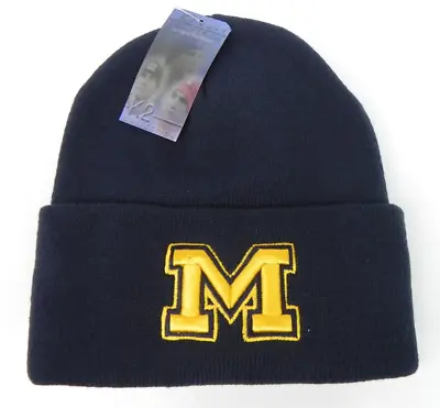 Michigan Wolverines Ncaa Football Beanie Top Of The World K2 Knit Cap Hat Nwt! • $17.95