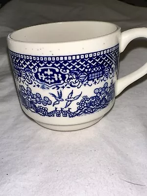 Blue Willow 6oz. Coffee Teacup Replacement Transfer Pattern Vintage USA 3  • $5