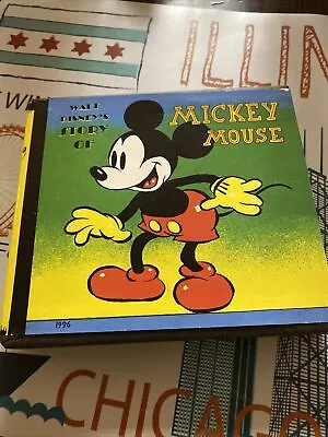 Walt Disney's Story Of Mickey Mouse Applewood Books Audio CD Book Set 1996 New • £4.01