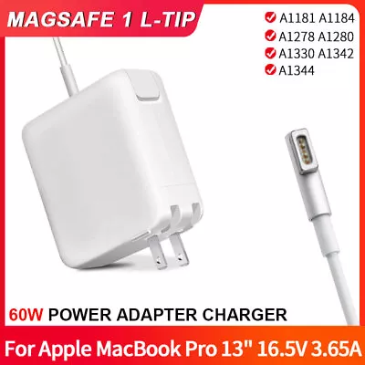 For Apple Macbook Pro 13  AC Power Adapter Battery Charger 60W 2006-2012 16.5V • $12.09