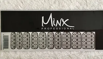 Minx Professional Finger/Toe Nail Wraps/Foils Black “Johnny” • £9.99