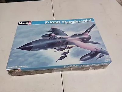 Lot 226 Rare Sealed Revell F-105D Thunderchief Plastic Model Kit 4363 Fighter • $30