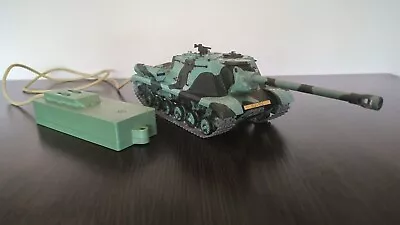 Vintage Rare Old Ussr Soviet Heavy Tank Army SU-122 Remote Control • $120